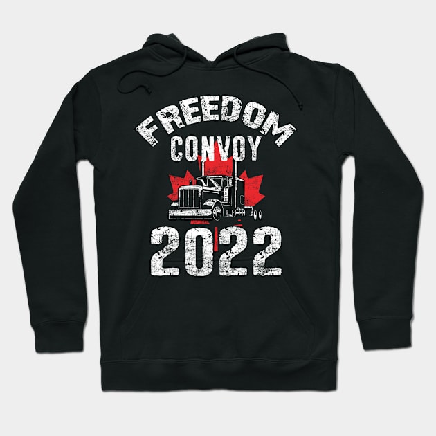 Support Truckers Freedom Convoy 2022 - Thank You Truckers! Hoodie by missalona